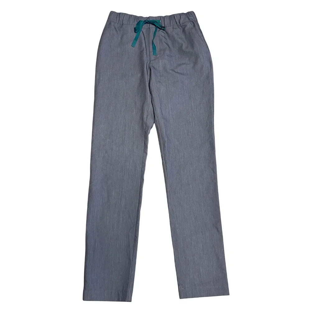 NWT FIGS Nazca Slim Pant GRAPHITE Small